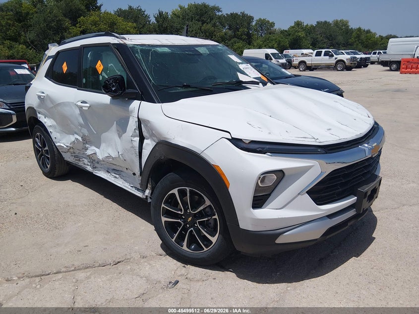 2026 Chevrolet Trailblazer VIN KL79MRSL2TB124882 IAAI salvage auction — BIO HAZARD, Non-Repairable (Texas), sold $2,050 on 2026-07-13 (photo 1)