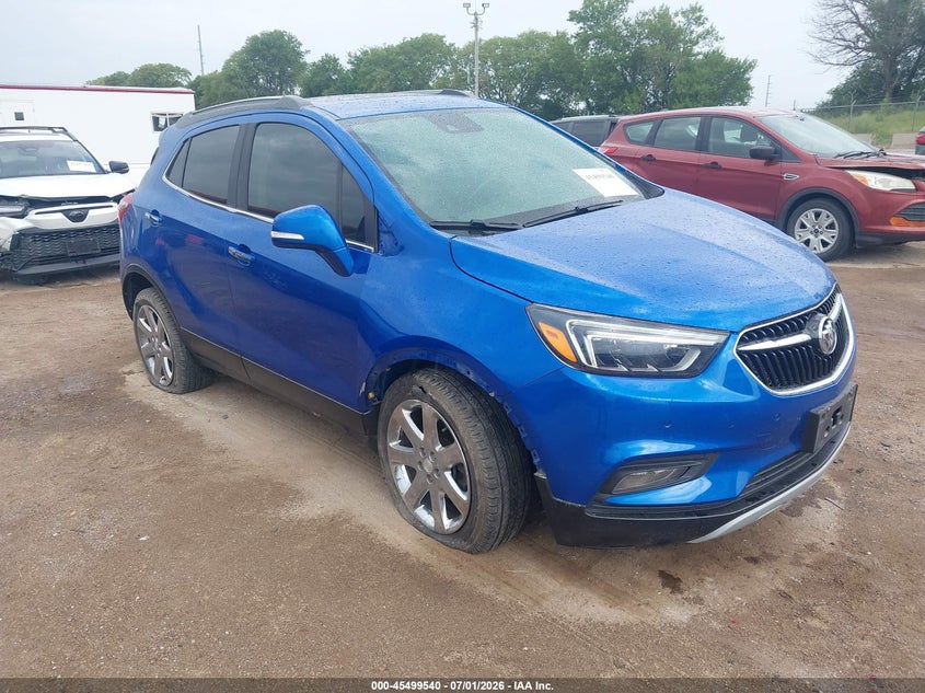 2017 Buick Encore VIN KL4CJHSB6HB017869 IAAI salvage auction — RIGHT FRONT, Salvage (Nebraska), sold $1,400 on 2026-07-30 (photo 1)