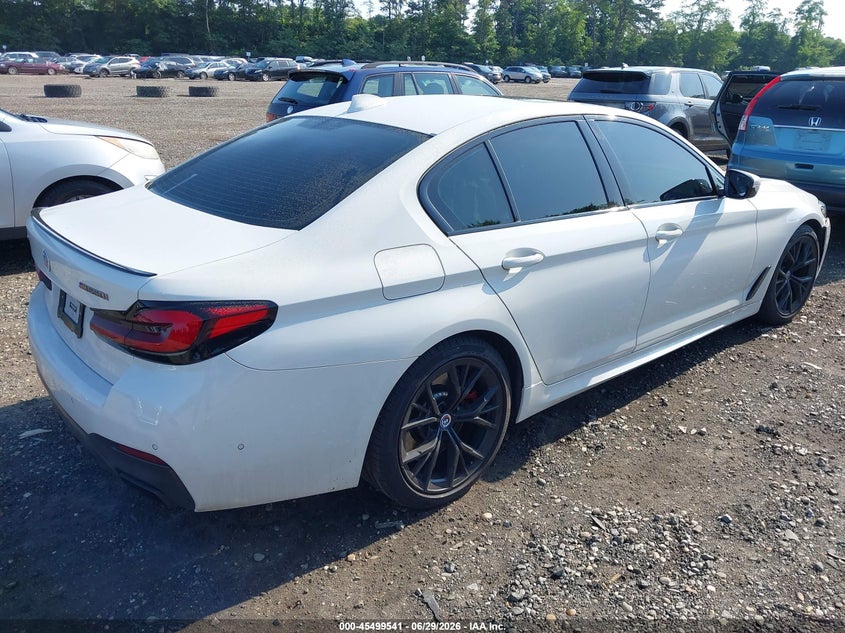 2023 BMW 5er VIN WBA13BK03PCM39168 IAAI salvage auction — FRONT END, Mv-907A (New York), sold $25,650 on 2026-07-13 (photo 4)
