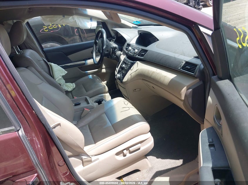 2012 Honda Odyssey VIN 5FNRL5H60CB136607 IAAI salvage auction — LEFT REAR, Salvage Title, sold $625 on 2026-07-19 (photo 5)