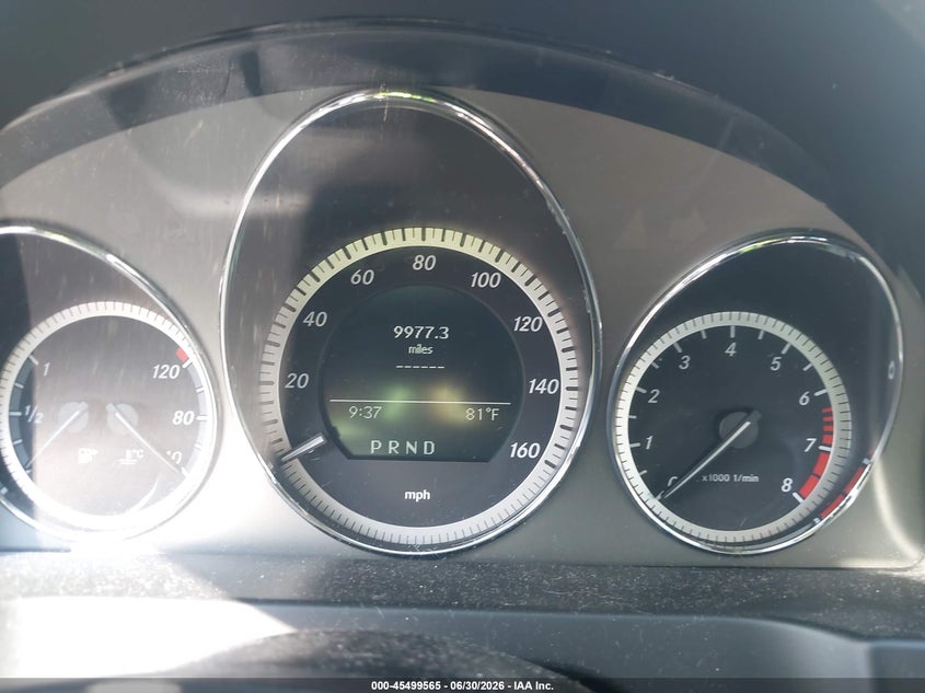 2011 Mercedes-benz C-klasse VIN WDDGF8BB9BR159534 IAAI salvage auction — WATER/FLOOD, Salvage (Pennsylvania), sold $825 on 2026-08-19 (photo 7)