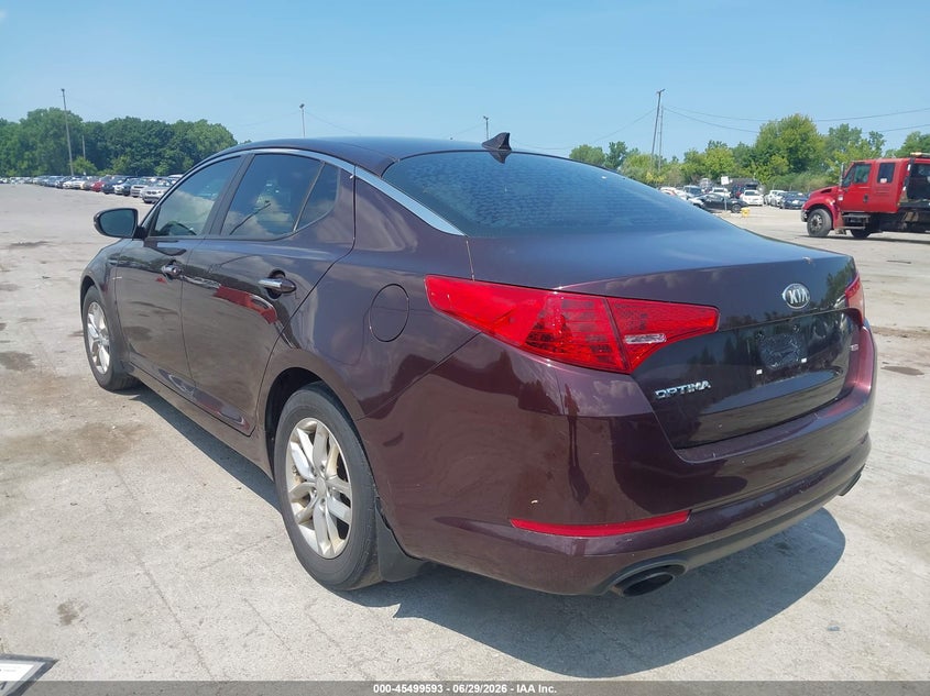 2013 Kia Optima VIN 5XXGM4A79DG244031 IAAI salvage auction — NORMAL WEAR, Original (Ohio), sold $400 on 2026-07-20 (photo 3)