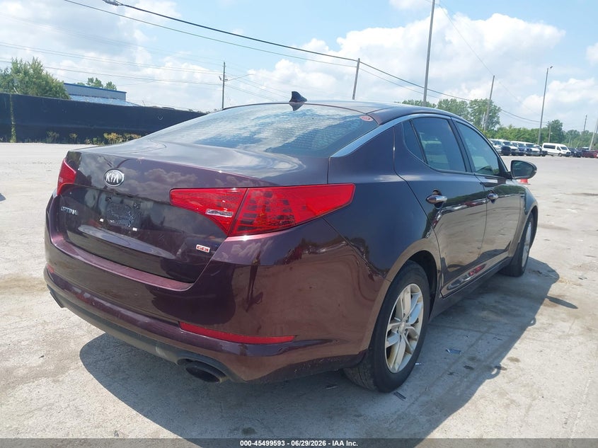2013 Kia Optima VIN 5XXGM4A79DG244031 IAAI salvage auction — NORMAL WEAR, Original (Ohio), sold $400 on 2026-07-20 (photo 4)