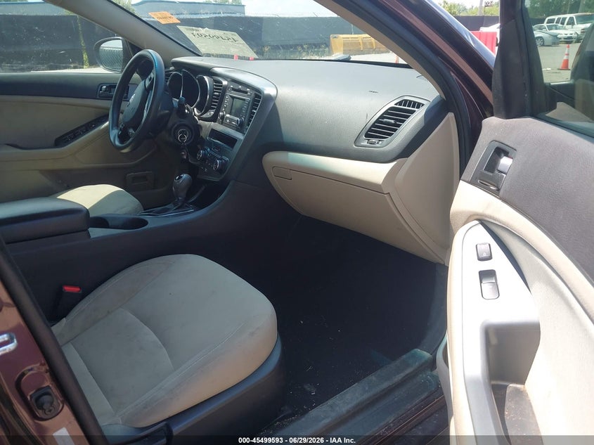2013 Kia Optima VIN 5XXGM4A79DG244031 IAAI salvage auction — NORMAL WEAR, Original (Ohio), sold $400 on 2026-07-20 (photo 5)
