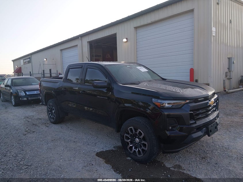2023 Chevrolet Colorado VIN 1GCPSCEK7P1233611 IAAI salvage auction — SIDE, Salvage Title, sold $7,100 on 2026-07-29 (photo 1)