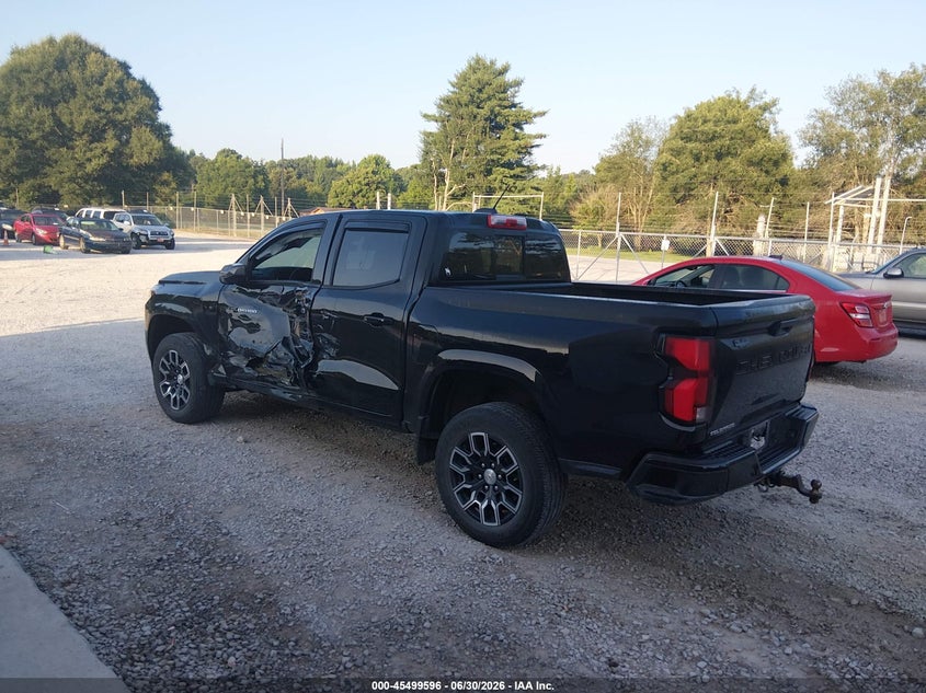 2023 Chevrolet Colorado VIN 1GCPSCEK7P1233611 IAAI salvage auction — SIDE, Salvage Title, sold $7,100 on 2026-07-29 (photo 3)