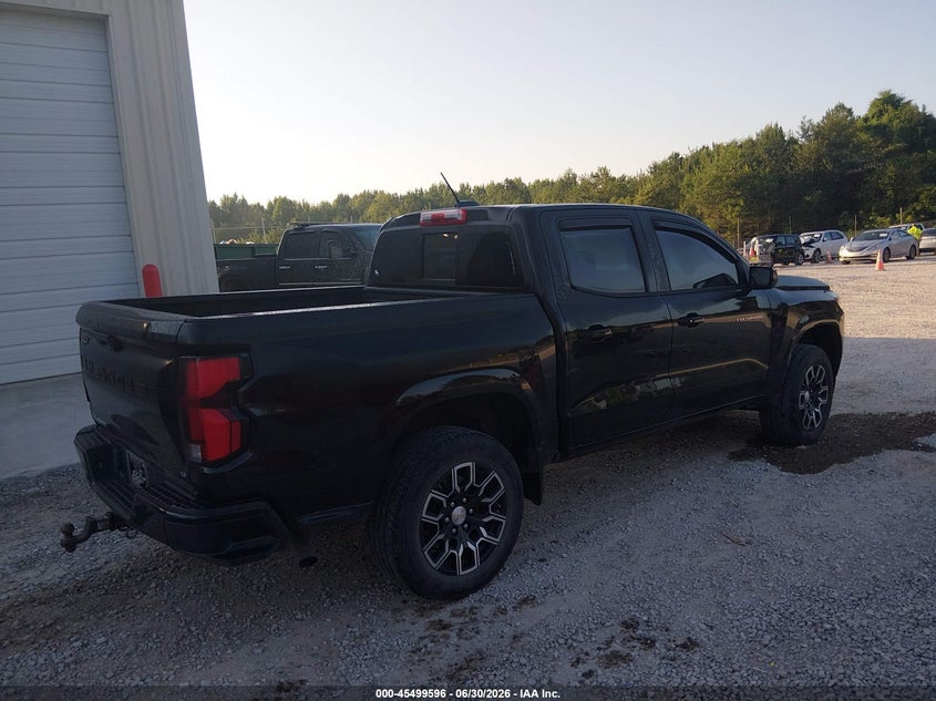 2023 Chevrolet Colorado VIN 1GCPSCEK7P1233611 IAAI salvage auction — SIDE, Salvage Title, sold $7,100 on 2026-07-29 (photo 4)
