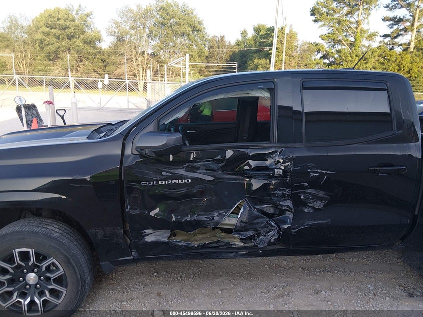 2023 Chevrolet Colorado VIN 1GCPSCEK7P1233611 IAAI salvage auction — SIDE, Salvage Title, sold $7,100 on 2026-07-29 (photo 6)
