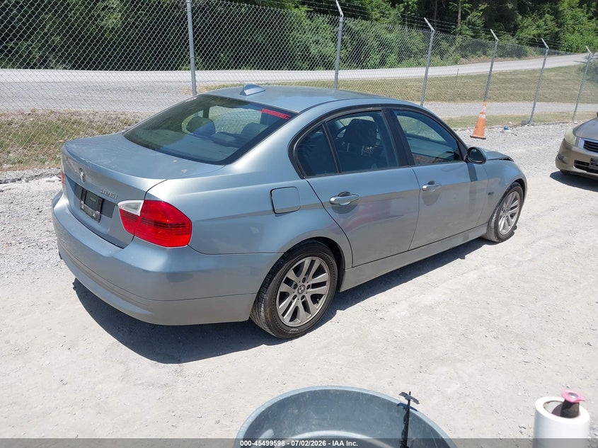2006 BMW 3 series VIN WBAVB13516KX46531 IAAI salvage auction — FRONT END, Clear (Virginia), sold $400 on 2026-07-28 (photo 4)