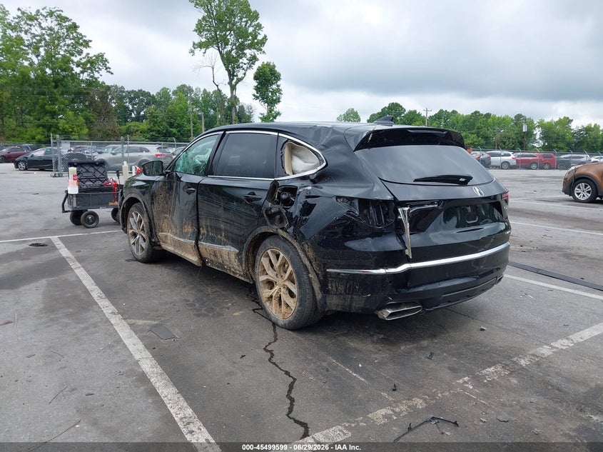 2023 Acura Mdx VIN 5J8YE1H40PL007316 IAAI salvage auction — LEFT & RIGHT, Salvage Title, sold $11,575 on 2026-07-27 (photo 3)