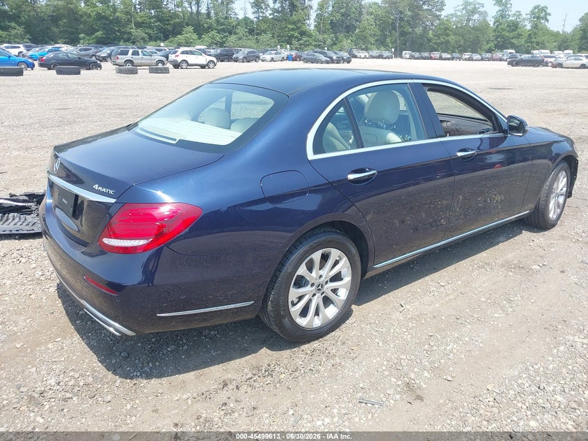 2019 Mercedes-benz E-klasse VIN WDDZF4KB1KA617342 IAAI salvage auction — FRONT END, Salvage Title, sold $6,500 on 2026-08-18 (photo 4)