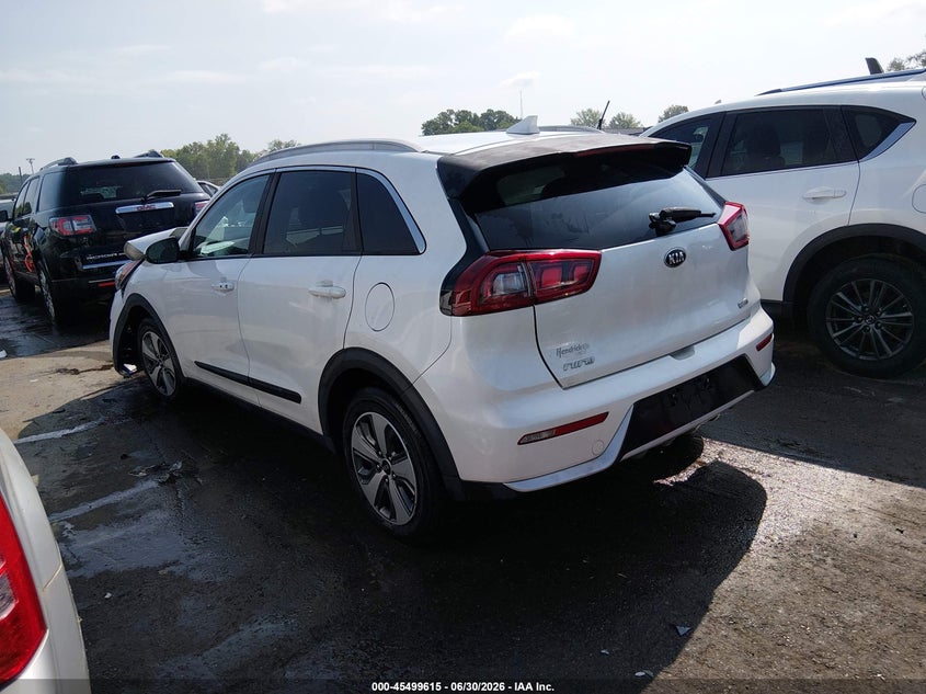 2018 Kia Niro VIN KNDCB3LC8J5190200 IAAI salvage auction — FRONT END, Salvage (North Carolina), sold $25 on 2026-07-29 (photo 3)