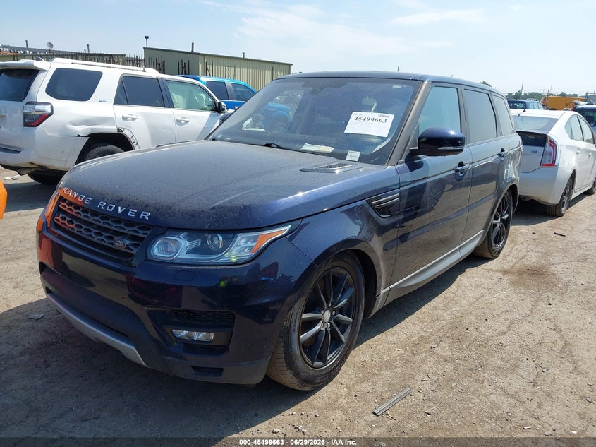 2016 Land rover Range rover sport VIN SALWG2PF2GA115157 IAAI salvage auction — NORMAL WEAR, Clear (Michigan), sold $3,550 on 2026-07-30 (photo 2)