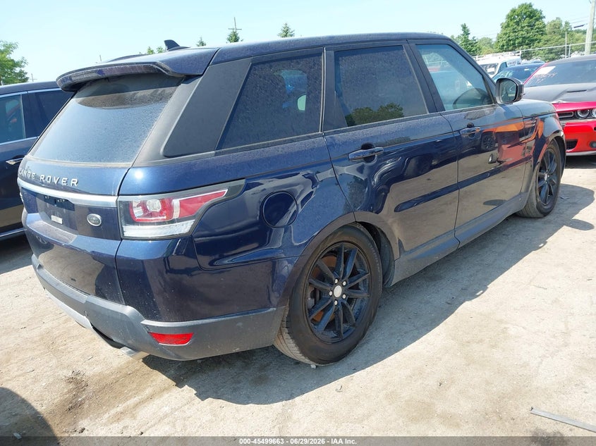 2016 Land rover Range rover sport VIN SALWG2PF2GA115157 IAAI salvage auction — NORMAL WEAR, Clear (Michigan), sold $3,550 on 2026-07-30 (photo 4)