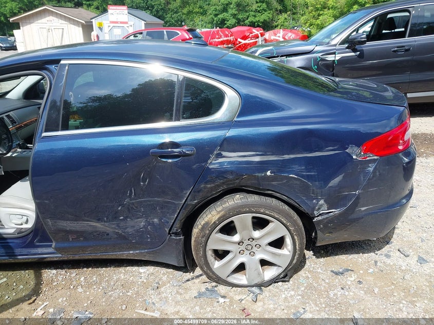 2011 Jaguar Xf VIN SAJWA0FB8BLS01700 IAAI salvage auction — LEFT REAR, Salvage (Pennsylvania), sold $1,000 on 2026-07-28 (photo 6)