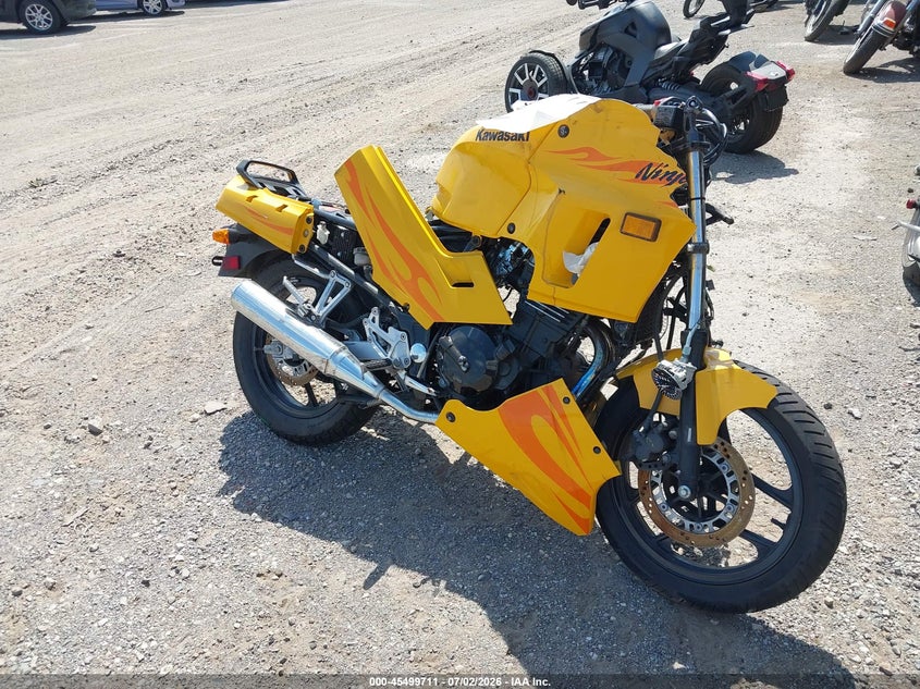 2006 Kawasaki Ex250 VIN JKAEXMF156DA19411 IAAI salvage auction — FRONT END, Clear (Michigan), sold $25 on 2026-07-28 (photo 1)