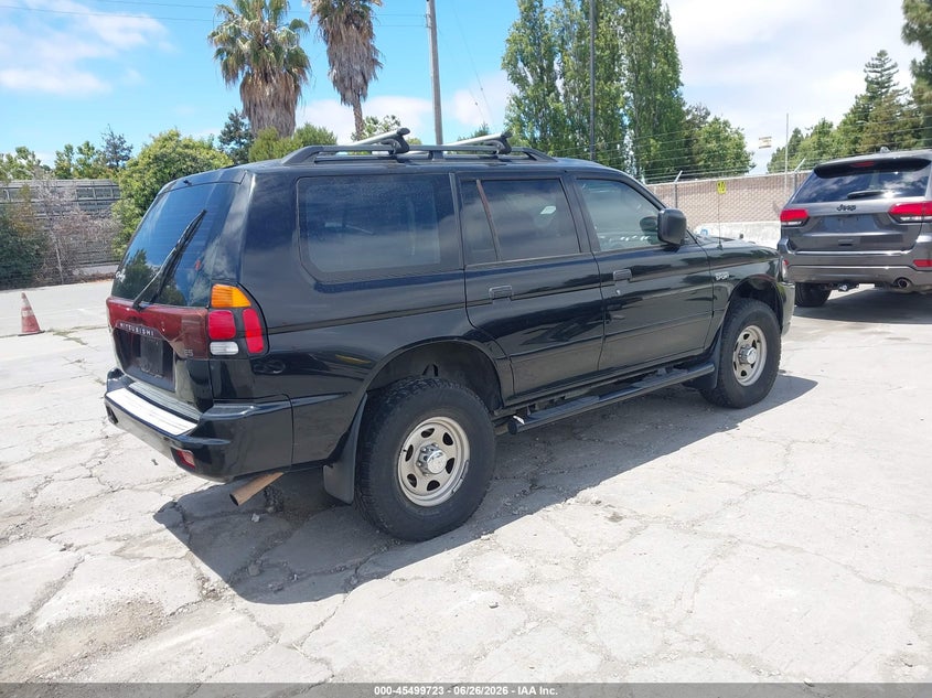 2003 Mitsubishi Montero VIN JA4MT21H73J023633 IAAI salvage auction — NORMAL WEAR, Clear - Dealer Only (California), sold $500 on 2026-07-13 (photo 4)
