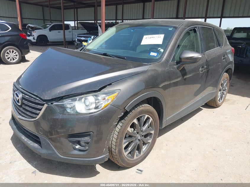 2016 Mazda Cx-5 VIN JM3KE2DY3G0703020 IAAI salvage auction — FRONT END, Salvage (Texas), sold $2,650 on 2026-07-21 (photo 2)