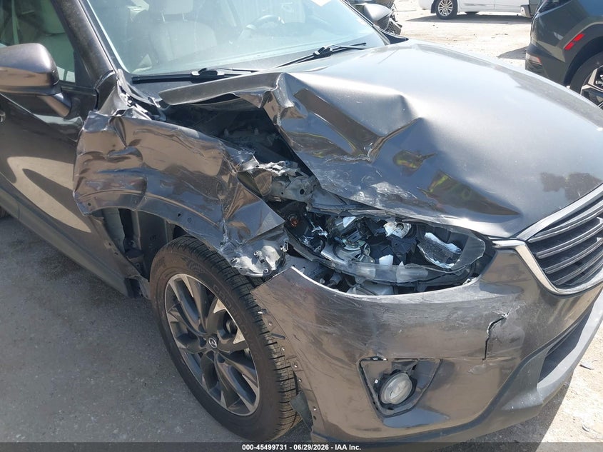 2016 Mazda Cx-5 VIN JM3KE2DY3G0703020 IAAI salvage auction — FRONT END, Salvage (Texas), sold $2,650 on 2026-07-21 (photo 6)