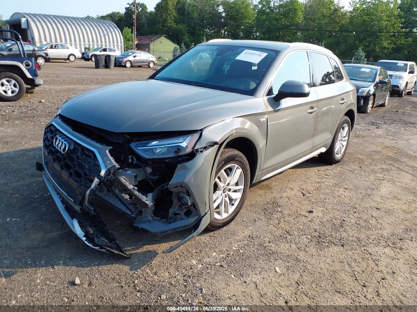 2024 Audi Q5 VIN WA1GAAFY7R2126480 IAAI salvage auction — LEFT FRONT, Salvage (New Jersey), sold $13,200 on 2026-07-30 (photo 2)