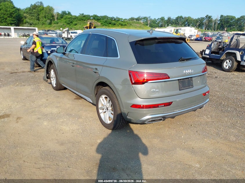 2024 Audi Q5 VIN WA1GAAFY7R2126480 IAAI salvage auction — LEFT FRONT, Salvage (New Jersey), sold $13,200 on 2026-07-30 (photo 3)