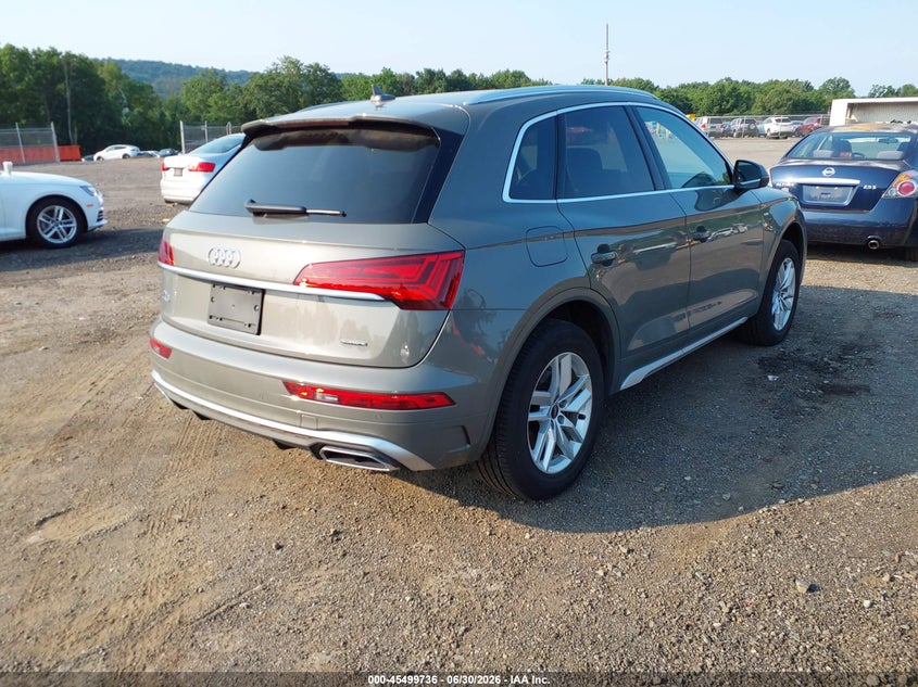 2024 Audi Q5 VIN WA1GAAFY7R2126480 IAAI salvage auction — LEFT FRONT, Salvage (New Jersey), sold $13,200 on 2026-07-30 (photo 4)