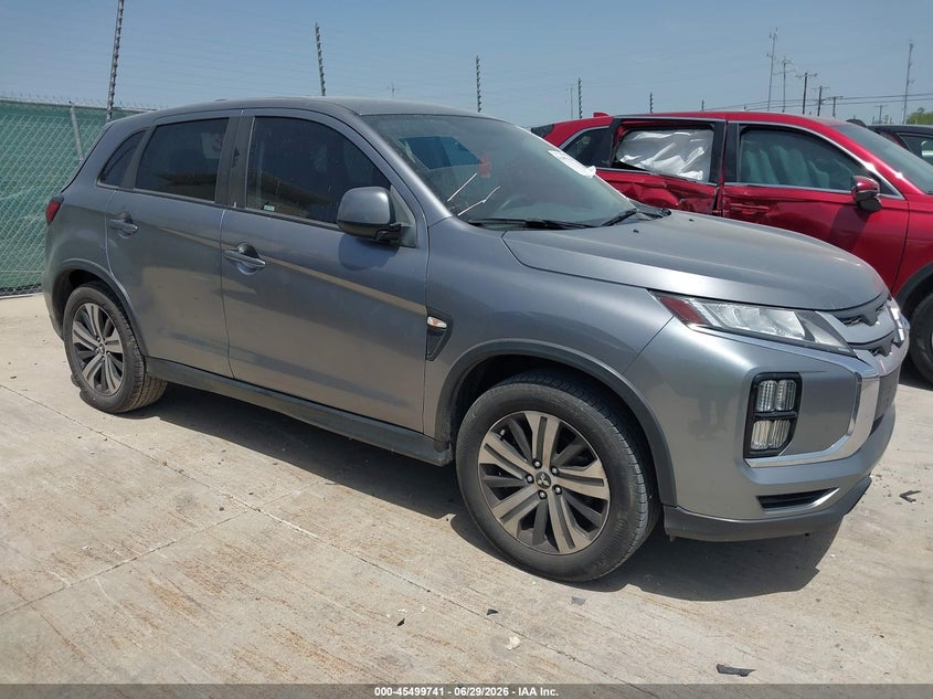 2020 Mitsubishi Outlander VIN JA4AP3AU4LU011903 IAAI salvage auction — FRONT & REAR, Original (Texas), sold $2,500 on 2026-08-20 (photo 1)