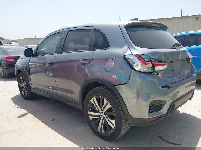 2020 Mitsubishi Outlander VIN JA4AP3AU4LU011903 IAAI salvage auction — FRONT & REAR, Original (Texas), sold $2,500 on 2026-08-20 (photo 3)