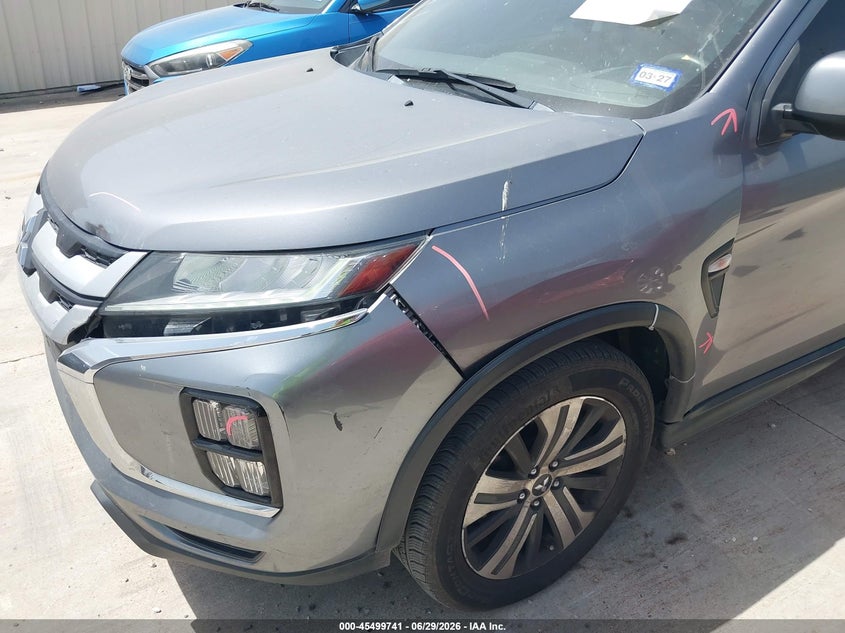 2020 Mitsubishi Outlander VIN JA4AP3AU4LU011903 IAAI salvage auction — FRONT & REAR, Original (Texas), sold $2,500 on 2026-08-20 (photo 6)