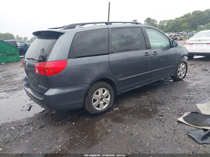 2009 Toyota Sienna VIN 5TDZK22C89S225328 IAAI salvage auction — FRONT END, Mv-907A (New York), sold $475 on 2026-07-28 (photo 4)