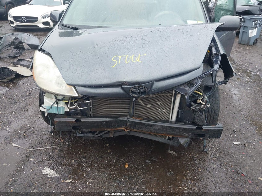 2009 Toyota Sienna VIN 5TDZK22C89S225328 IAAI salvage auction — FRONT END, Mv-907A (New York), sold $475 on 2026-07-28 (photo 6)