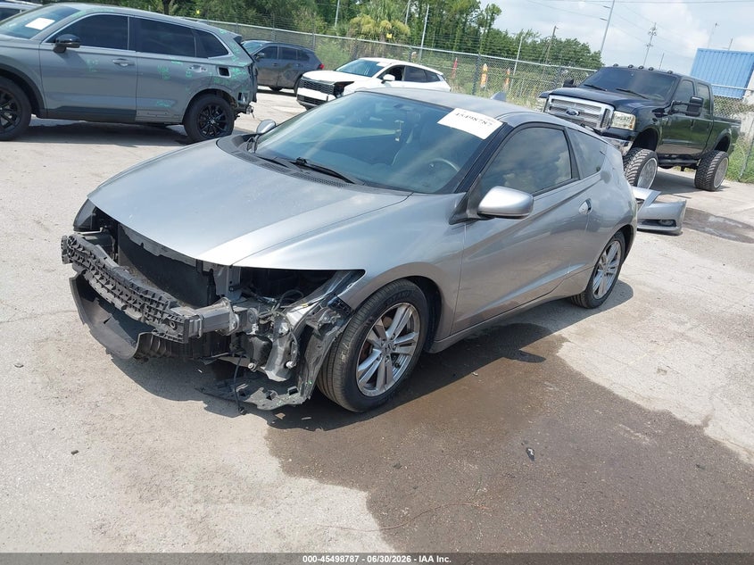 2011 Honda Cr-z VIN JHMZF1C64BS010936 IAAI salvage auction — FRONT END, Rebuildable (Florida), sold $225 on 2026-07-29 (photo 2)