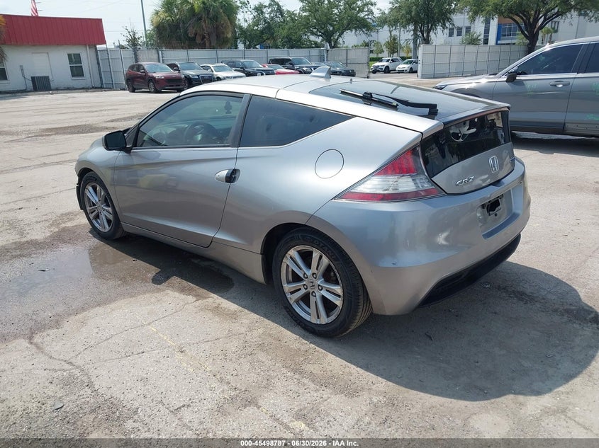 2011 Honda Cr-z VIN JHMZF1C64BS010936 IAAI salvage auction — FRONT END, Rebuildable (Florida), sold $225 on 2026-07-29 (photo 3)
