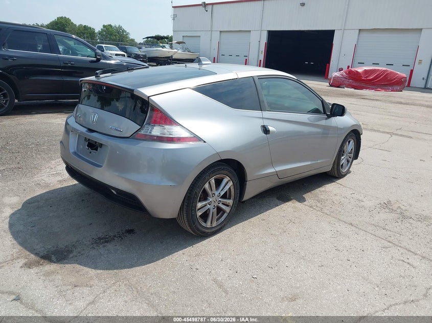 2011 Honda Cr-z VIN JHMZF1C64BS010936 IAAI salvage auction — FRONT END, Rebuildable (Florida), sold $225 on 2026-07-29 (photo 4)