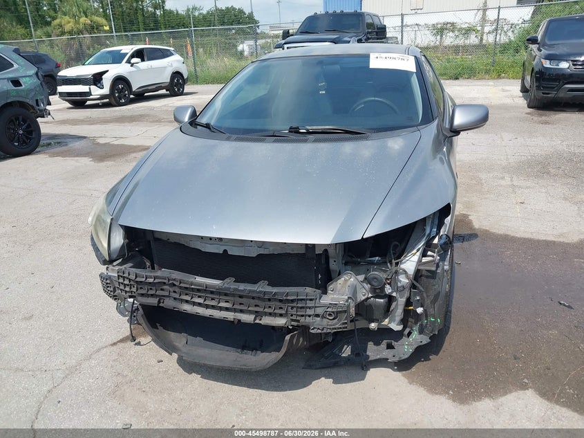 2011 Honda Cr-z VIN JHMZF1C64BS010936 IAAI salvage auction — FRONT END, Rebuildable (Florida), sold $225 on 2026-07-29 (photo 6)