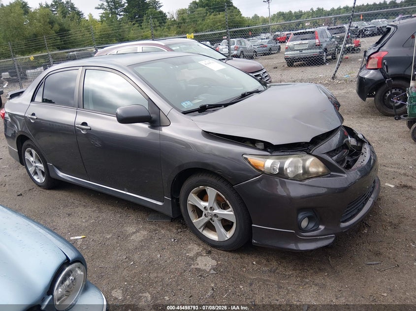 2012 Toyota Corolla VIN 5YFBU4EE0CP035723 IAAI salvage auction — FRONT END, Salvage Title, sold $2,100 on 2026-07-23 (photo 1)