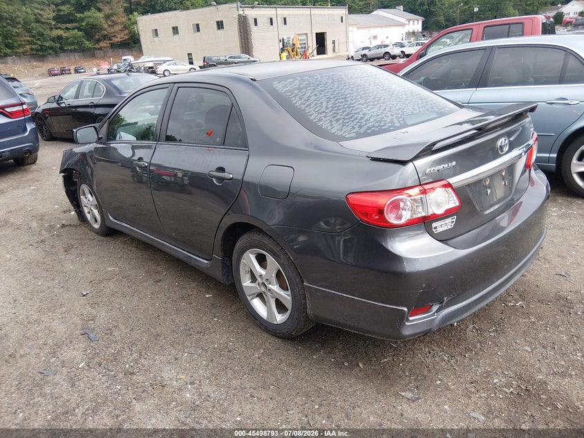2012 Toyota Corolla VIN 5YFBU4EE0CP035723 IAAI salvage auction — FRONT END, Salvage Title, sold $2,100 on 2026-07-23 (photo 3)