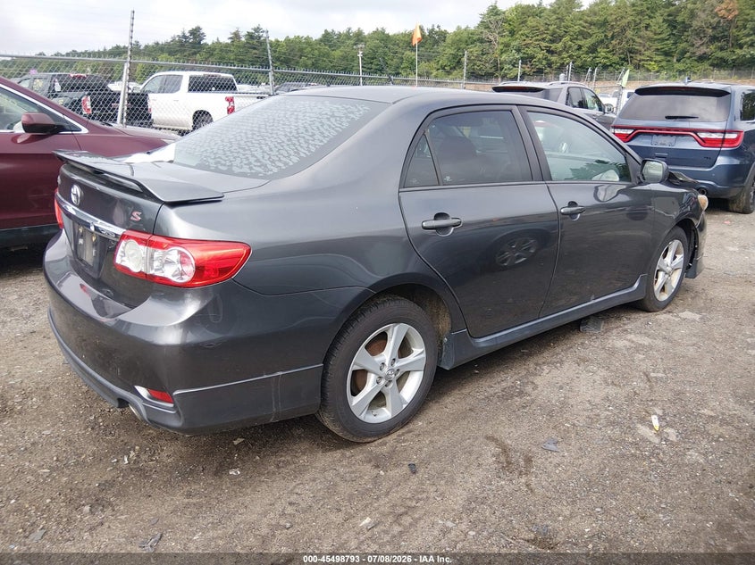 2012 Toyota Corolla VIN 5YFBU4EE0CP035723 IAAI salvage auction — FRONT END, Salvage Title, sold $2,100 on 2026-07-23 (photo 4)