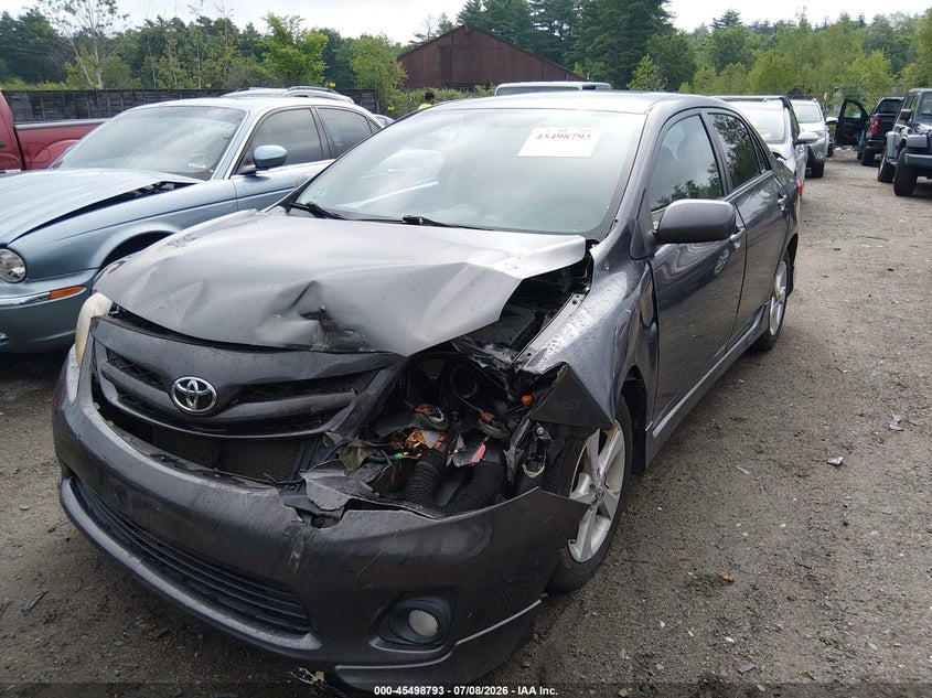 2012 Toyota Corolla VIN 5YFBU4EE0CP035723 IAAI salvage auction — FRONT END, Salvage Title, sold $2,100 on 2026-07-23 (photo 6)