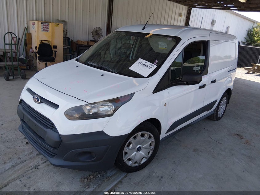 2016 Ford Transit connect VIN NM0LS6E77G1234203 IAAI salvage auction — FRONT & REAR, Clear (Indiana), sold $2,550 on 2026-07-13 (photo 2)