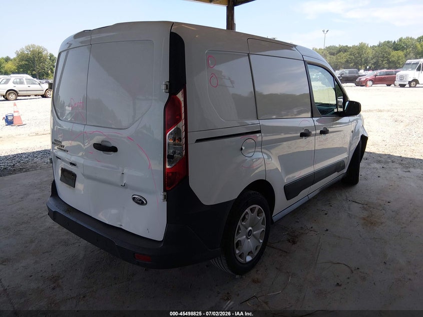 2016 Ford Transit connect VIN NM0LS6E77G1234203 IAAI salvage auction — FRONT & REAR, Clear (Indiana), sold $2,550 on 2026-07-13 (photo 4)
