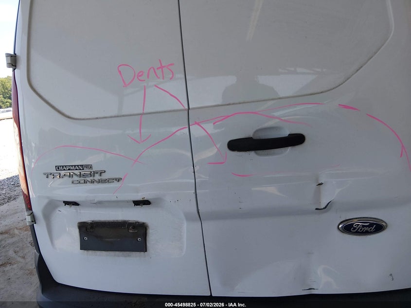 2016 Ford Transit connect VIN NM0LS6E77G1234203 IAAI salvage auction — FRONT & REAR, Clear (Indiana), sold $2,550 on 2026-07-13 (photo 6)