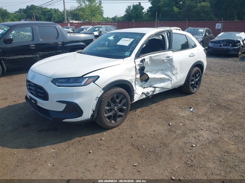 2025 Honda Hr-v VIN 3CZRZ2H54SM720131 IAAI salvage auction — LEFT & RIGHT, Salvage (Idaho), sold $9,700 on 2026-07-29 (photo 2)