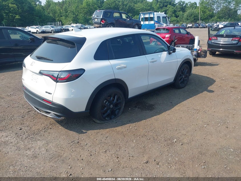 2025 Honda Hr-v VIN 3CZRZ2H54SM720131 IAAI salvage auction — LEFT & RIGHT, Salvage (Idaho), sold $9,700 on 2026-07-29 (photo 4)