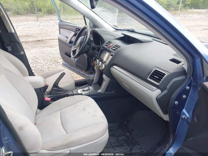 2016 Subaru Forester VIN JF2SJADC1GH465304 IAAI salvage auction — LEFT FRONT, Salvage (Pennsylvania), sold $1,350 on 2026-07-14 (photo 5)