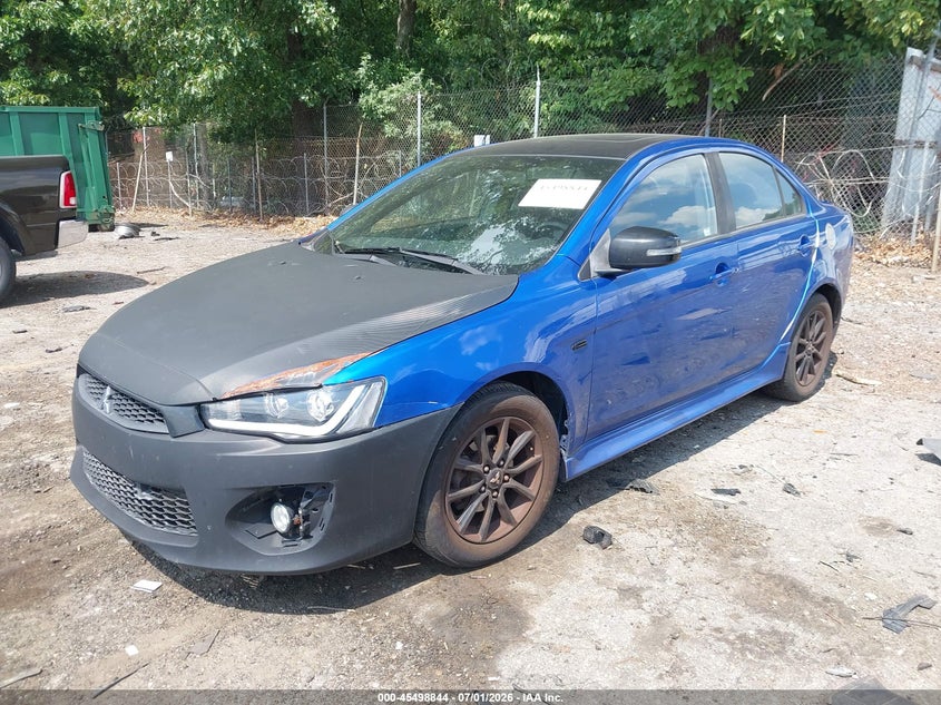 2017 Mitsubishi Lancer VIN JA32U2FU6HU013017 IAAI salvage auction — SIDE, Salvage (Georgia), sold $825 on 2026-07-19 (photo 2)