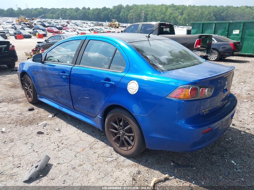 2017 Mitsubishi Lancer VIN JA32U2FU6HU013017 IAAI salvage auction — SIDE, Salvage (Georgia), sold $825 on 2026-07-19 (photo 3)