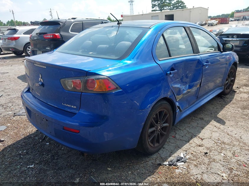 2017 Mitsubishi Lancer VIN JA32U2FU6HU013017 IAAI salvage auction — SIDE, Salvage (Georgia), sold $825 on 2026-07-19 (photo 4)