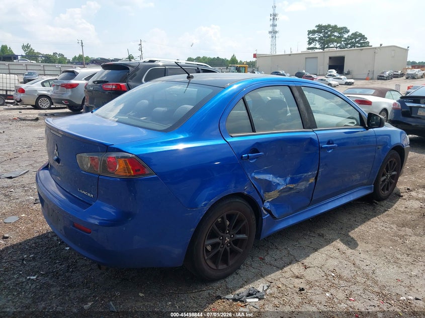 2017 Mitsubishi Lancer VIN JA32U2FU6HU013017 IAAI salvage auction — SIDE, Salvage (Georgia), sold $825 on 2026-07-19 (photo 6)