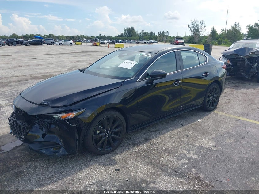 2025 Mazda 3 VIN JM1BPABM5S1760741 IAAI salvage auction — NORMAL WEAR, Enterprise Vehicles Clear Only (Florida), sold $10,600 on 2026-07-09 (photo 2)